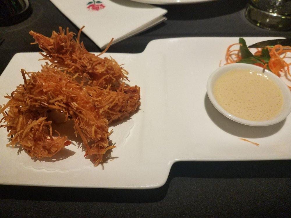 Coconut Shrimp · With citrus honey mustard dip.