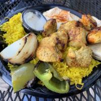 Chicken Tikka Plate · All-natural.