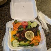 Blackened Salmon Salad · 
