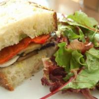 Grilled Portabello Sandwich · 