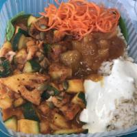 Indian Curry Rice Bowl · 