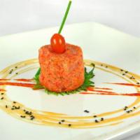 Spicy Tuna Tartar · Diced tuna served with spicy mayonnaise.