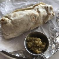Veggie Carnitas Burrito · 