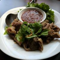Nuer Peuay - Stewed Beef Plate · 