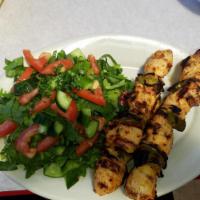 Chicken Kabob Plate · 