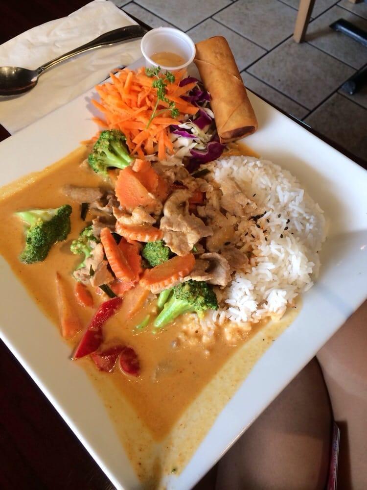 Panang Curry · A very popular Thai curry with bell peppers in coconut milk.