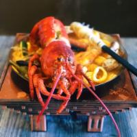 Seafood Lobster Hot Soup · 