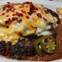 Beef Patty Mexican Steak · 