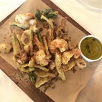 Fritto Misto · gulf shrimp, calamari, fennel, herbs, lemon olive oil