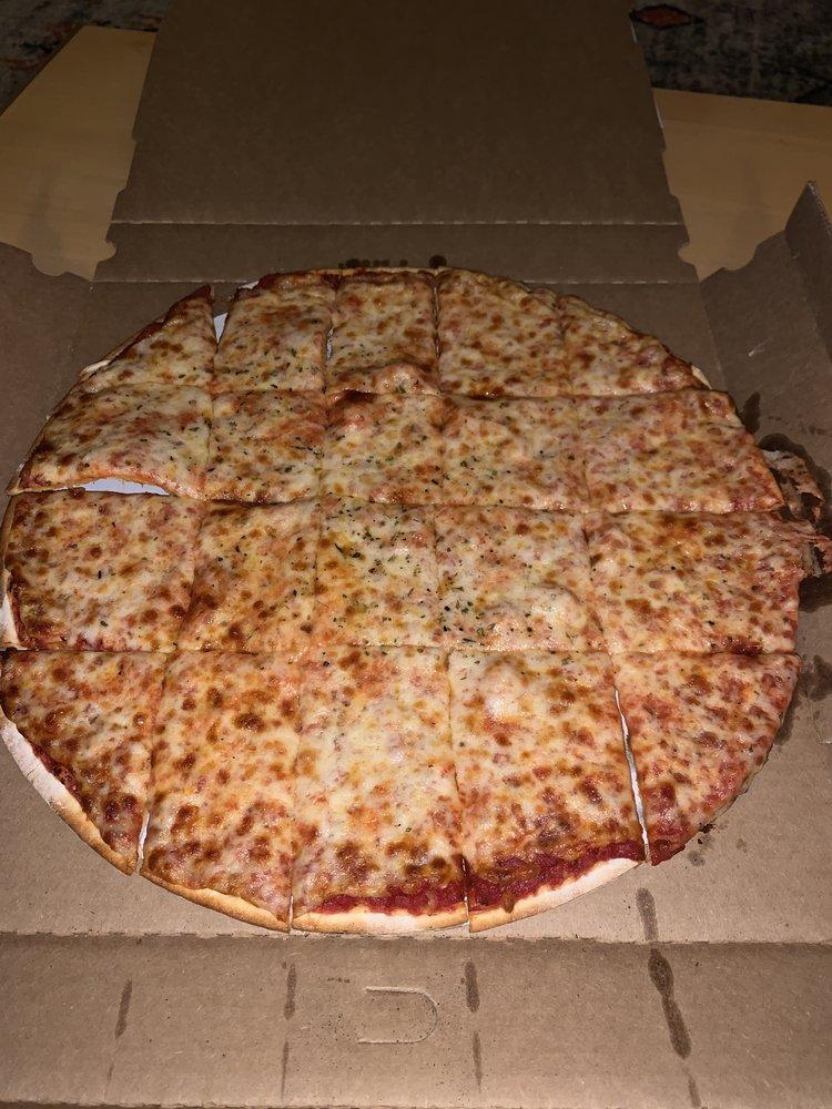 Thin Crust Cheese Pizza · Homemade Chicago thin crust.