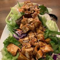 Honey-pineapple Teriyaki Chicken Lettuce Cups · 
