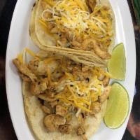 Chicken and Cheese Tacos · 