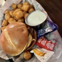 High Life Cheeseburger Basket · 1/4 lb. burger with American cheese, pickles, and onions. Make it a double for an additional...