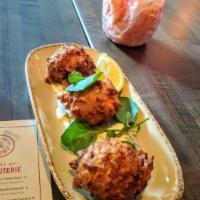 Blue Crab Fritters · 