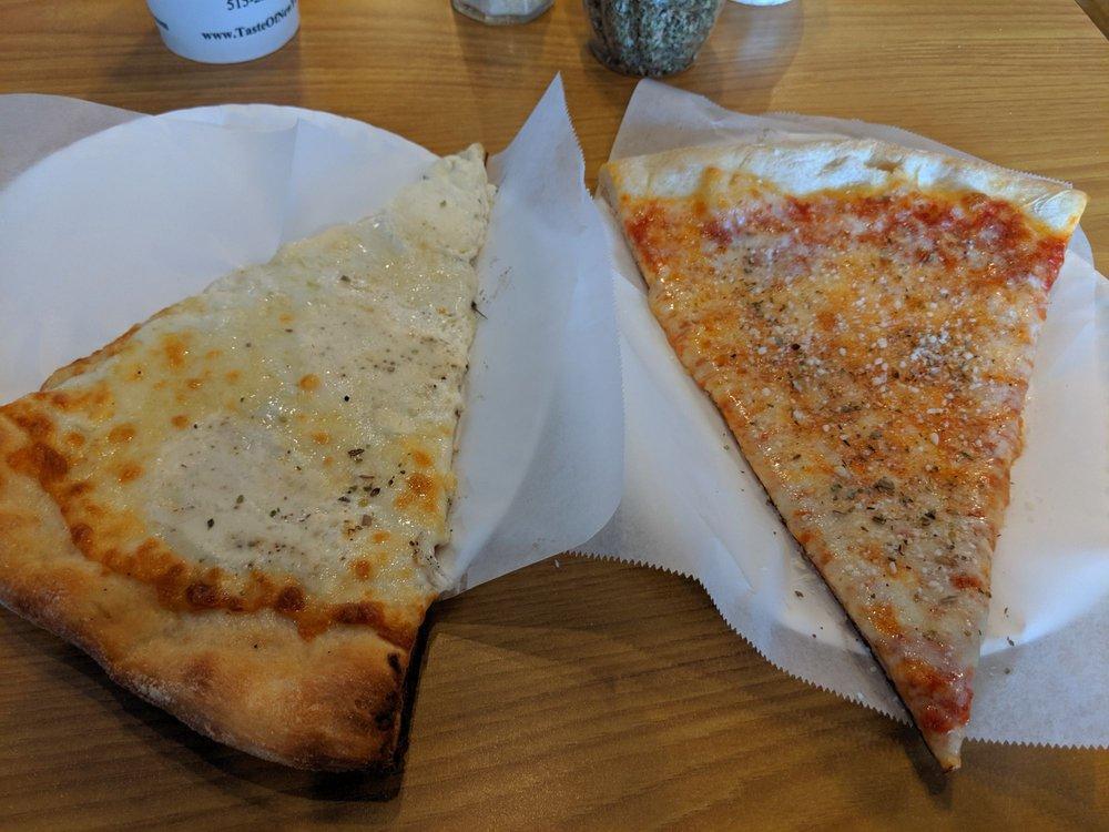 White Pizza · Mozzarella, ricotta cheese, garlic, but no sauce.