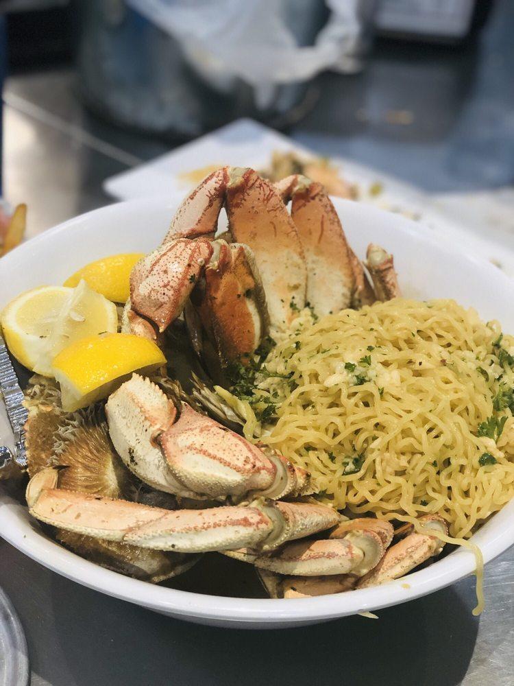 Dungeness Crab Ramen · Whole Dungeness crab. 2 lbs.-2.5 lbs.