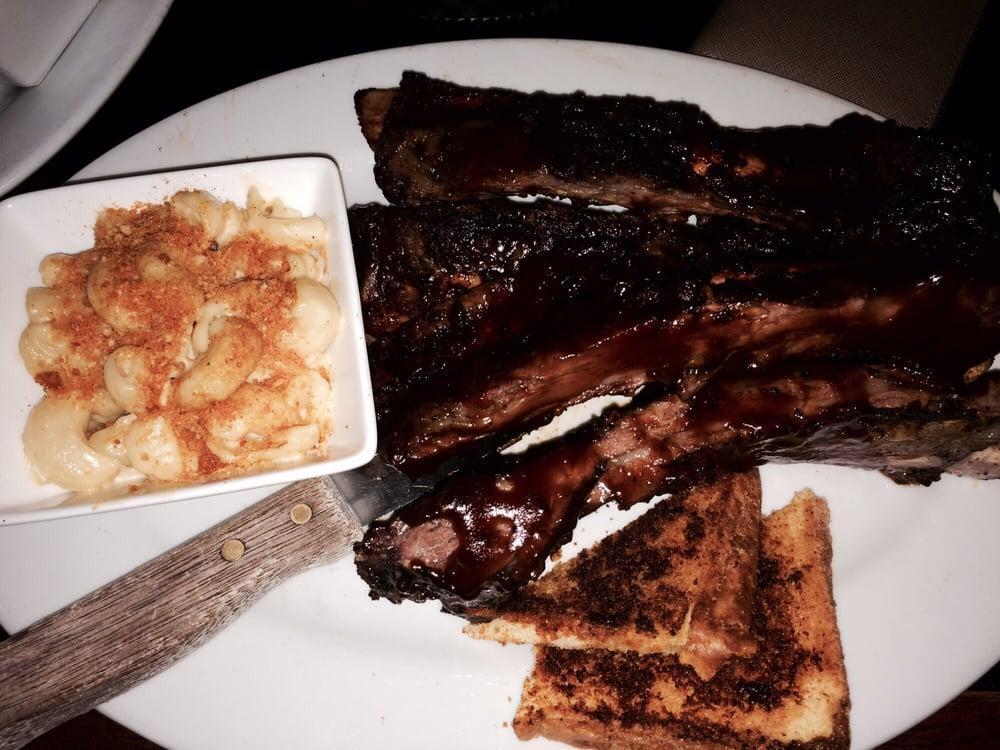 BBQ Beef Ribs · These ribs are cut from the ribeye. Includes your choice of 2 sides