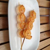 Garlic Shrimp Skewers · 