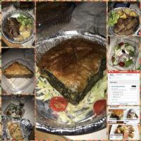 Greek Family Platter · Pork chop, bifteki, chicken breast, Greek sausage, pork souvlaki, chicken souvlaki, gyro and...