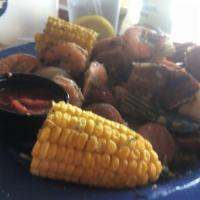 Low Country Boil · A Charleston classic piled with shrimp, smoked sausage, potatoes and corn on the cob.