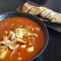 Korean Style Noodle Soup · 