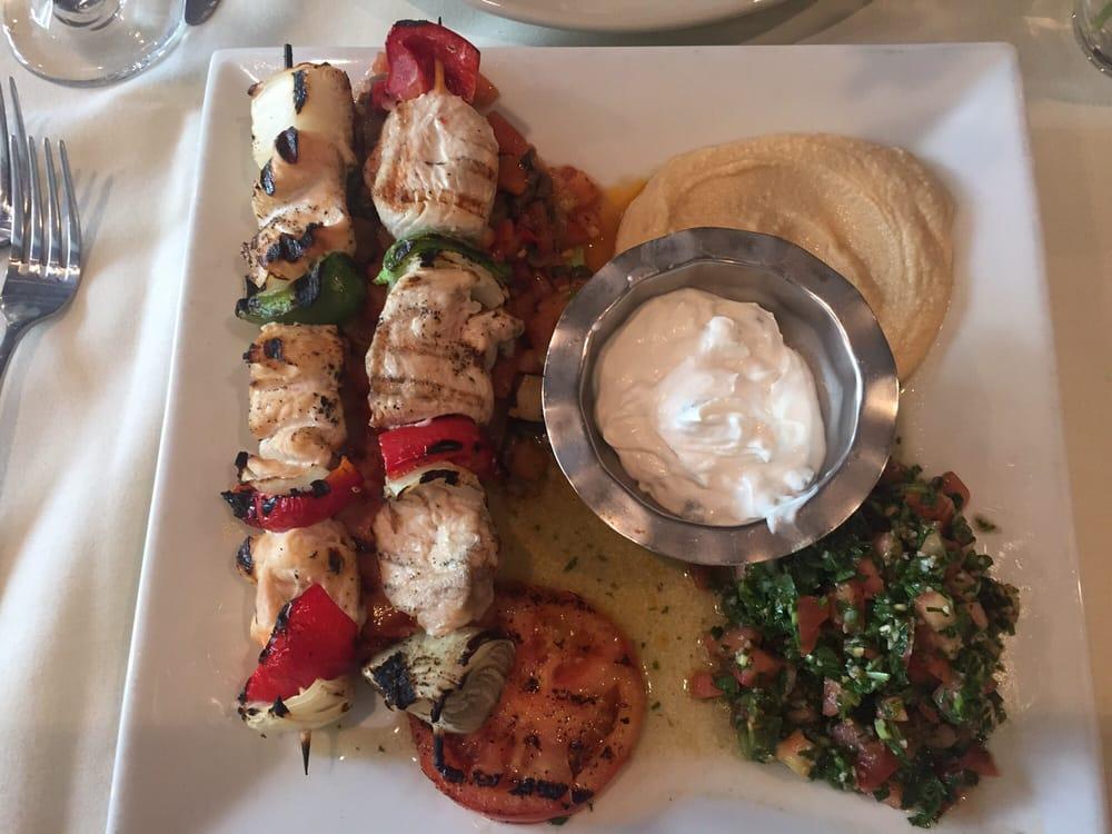 Chicken Kabob · Cooked on a skewer.