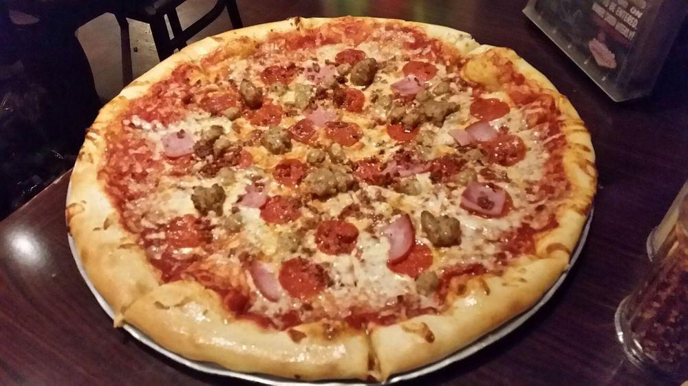 Meat Lovers Pizza Slice · Pepperoni, sausage, ham and bacon.