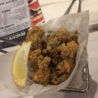 Fried Oysters and Popcorn Shrimp · 