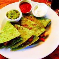 Chicken Quesadillas · 