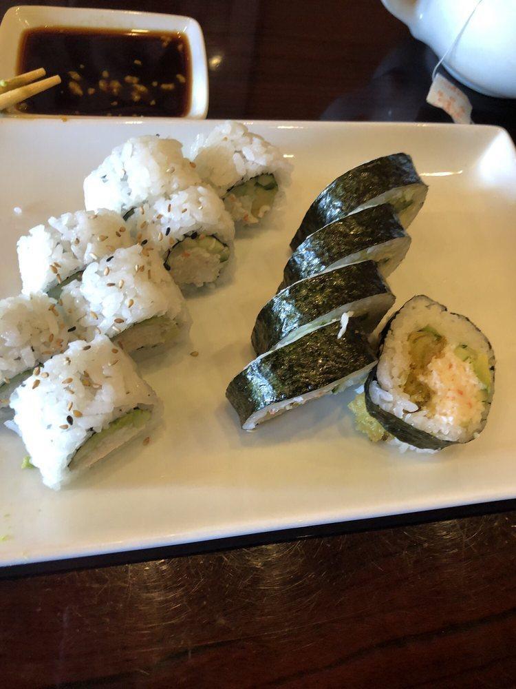 New Mexico Roll · Green Chile, crab, avocado, cucumber and fish eggs.