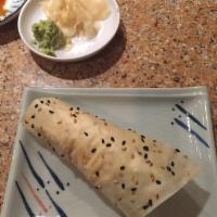 Baked Crab Hand Roll · 