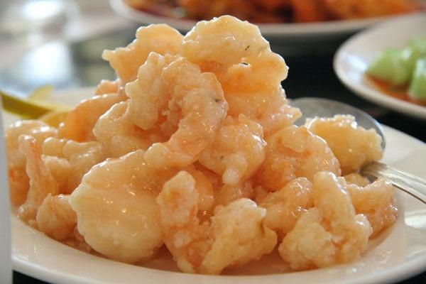 Cs5. Coconut Shrimp · Light fried shrimp with coconut sauce. Served with fried rice.