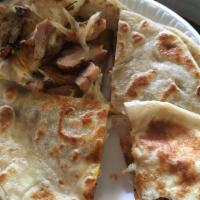 Grilled Chicken Quesadilla · 