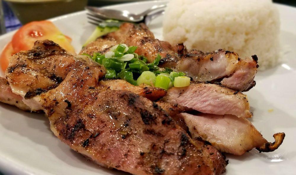 Grilled Chicken With Rice · 
