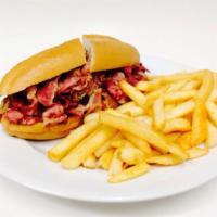 Grilled Pastrami Sandwich · 