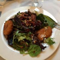 Fried Goat Cheese Salad · 