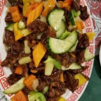 Korean Sweet and Sour Beef · 