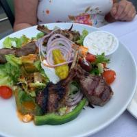 Char-grilled Lamb Chop Salad · 