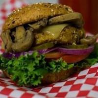 Skinny Snookie Turkey Shroom Burger · 