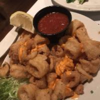 Crispy Fried Calamari · 