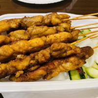 Grilled Chicken Satay · 