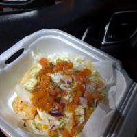 Grilled Shrimp Quesadillas · Cheese, pico de gallo, salsa. *Includes rice & beans.