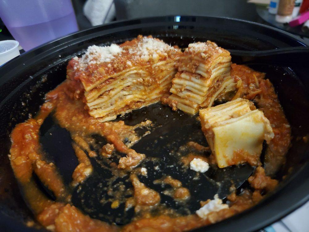 Lasagna · Layers of pasta with our bolognese and bechamel sauce.
