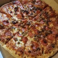 Meat Lovers Carnivore Pizza · 