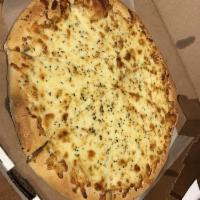 White Pizza · Garlic, oregano and extra cheese.