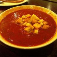 Roasted Tomato Basil Soup · 