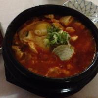 Spicy Soft Tofu Stew · 