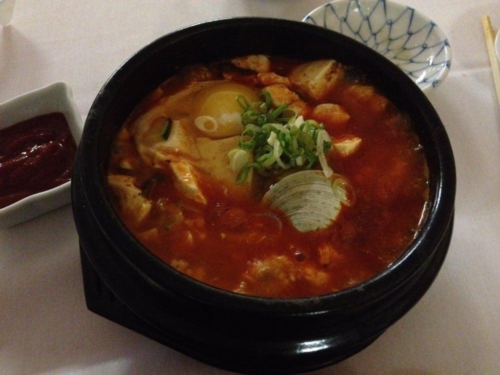 Spicy Soft Tofu Stew · 