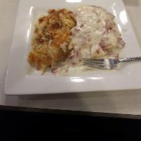 Cream Chipped Beef · A classic served with home fries over toast or biscuits.