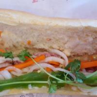 Grilled Pork Sandwich · 